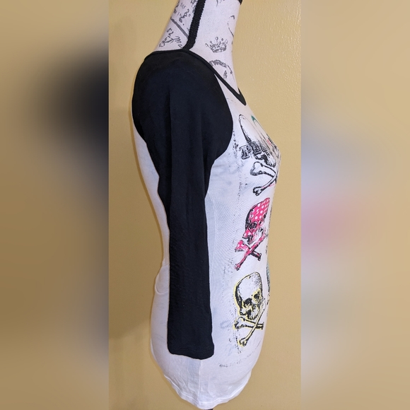 Skull T-Shirt Cotton Size Small - Picture 3 of 7